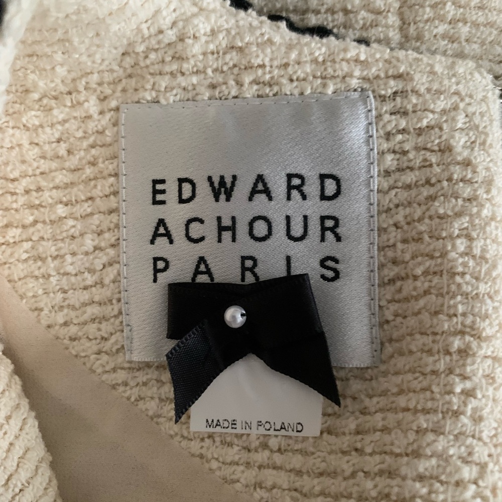 💥HP💥Edward Achour Paris boucle dress. Size 36 - Picture 2 of 13